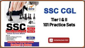 SSC CGL Tier 1 and 2 Book PDF 101 Practice Sets Download